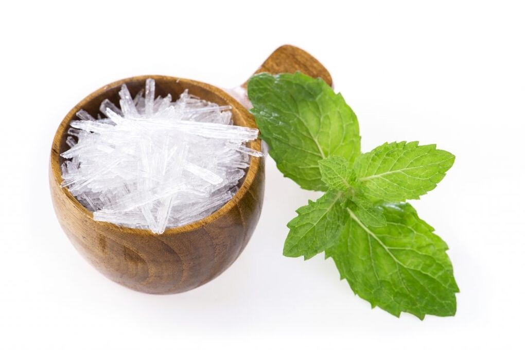 Menthol en Levicose pour les varices des jambes