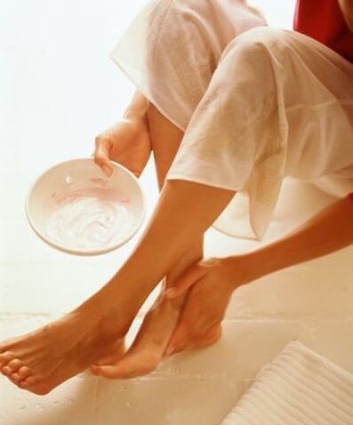 Frotter pour les varices